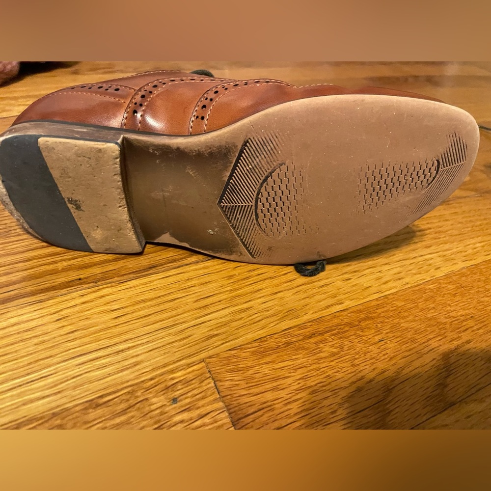 Bruno Marc Boys Wingtip Brown Dress Shoes - Picture 8 of 9
